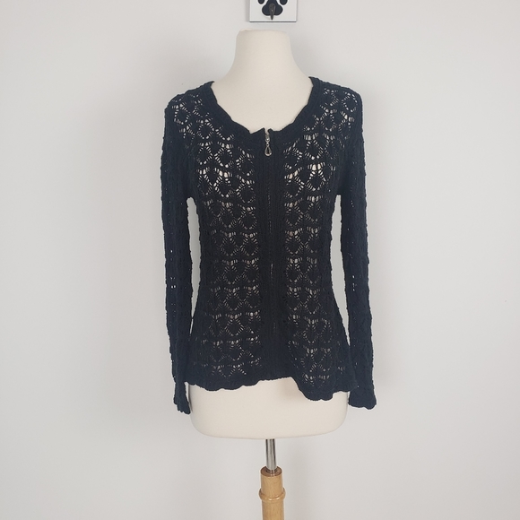 5/$12 Slono Zip Sweater - Picture 1 of 10